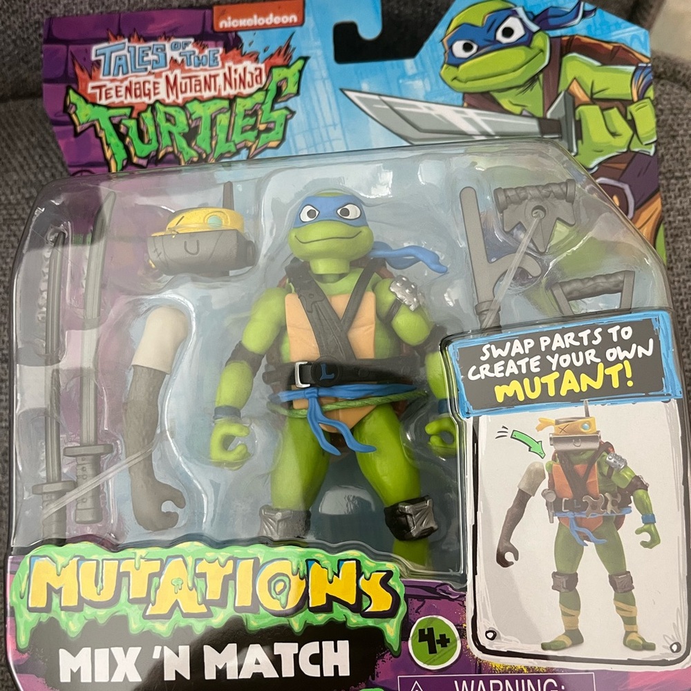 Teenage Mutant Ninja Turtles Mix 'N Match Action Figure